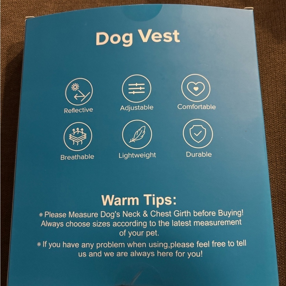 Dog Vest High Visibility Safety, Dog Hunting Vest, Dog Jacket Soft Adjustable - Picture 11 of 11